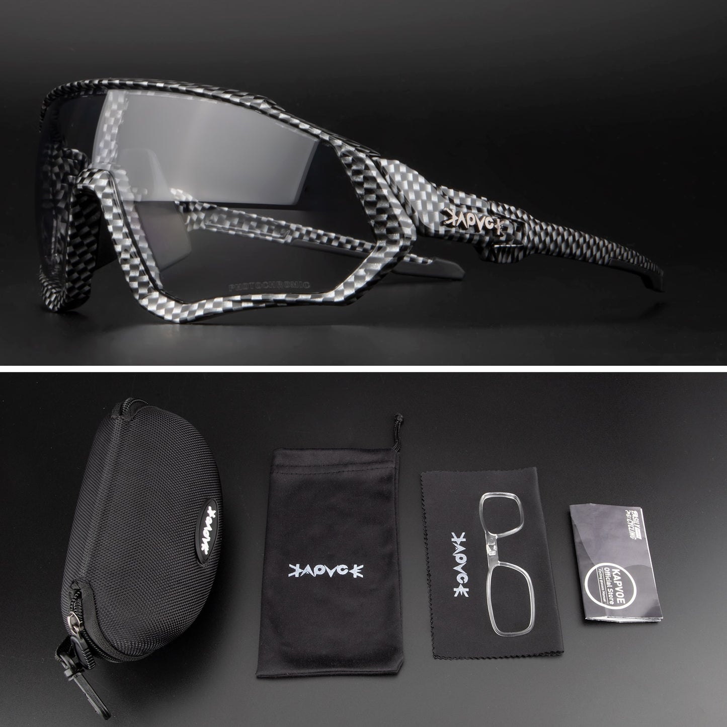 Gafas Ciclismo sport sunglasses. Photochromic cycling glasses.