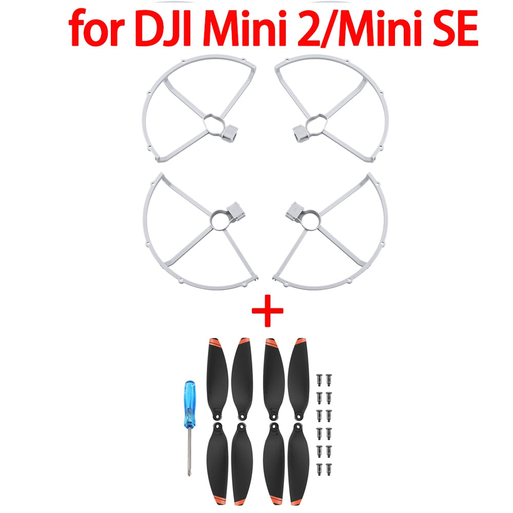 DJI Mavic Mini 2/Mini/Mini SE Propeller Guard Drone Quick Release Propeller Protective Ring Protector Cage Drone Accessory