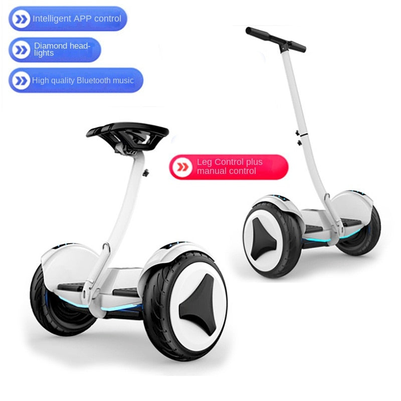 Children's Electric Leg Control, Telescopic, Electric Scooter Two-Wheel Intelligent Body Sense Two-Wheel Scooter