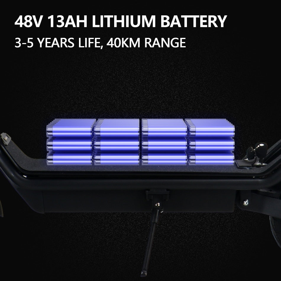 X-Tron T07 Electric Scooter 48V 13AH Max Speed 50km/h Disc Brake E scooter Dual Drive Folding Kick Scooter