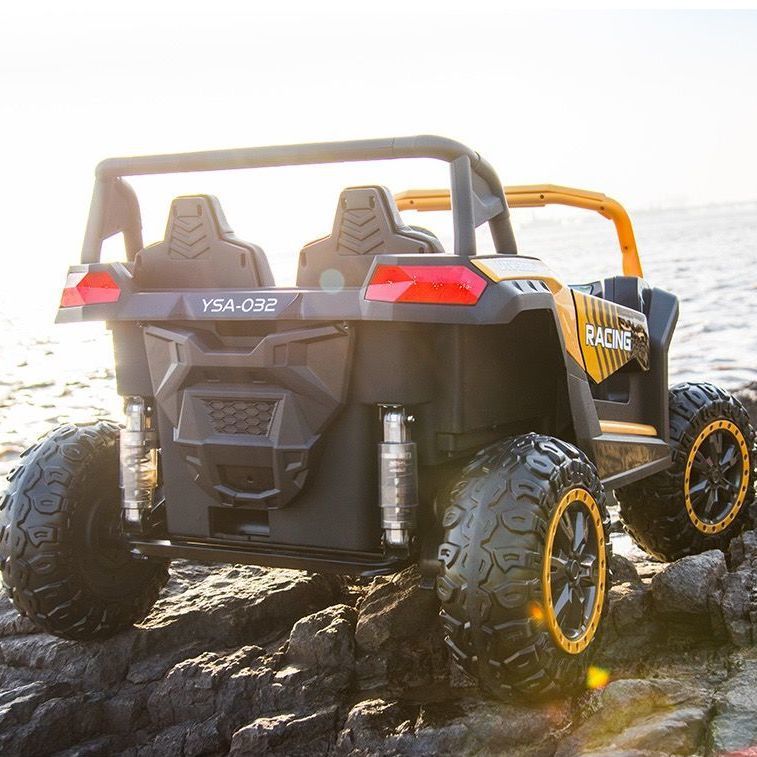 Two-seater Electric Cars Vehicles for Adults Kids Ride on Game Car Gaming Riding Four-wheel Drive Off-road Vehicle Toy for Kids