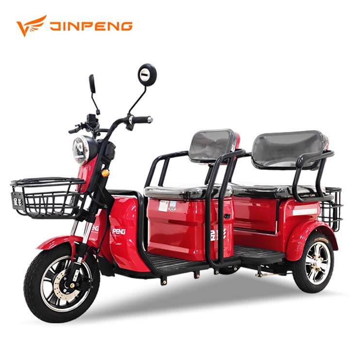JINPENG The largest New Energy Vehicle Supplier 3 Wheels Electric Tricycle for Adult