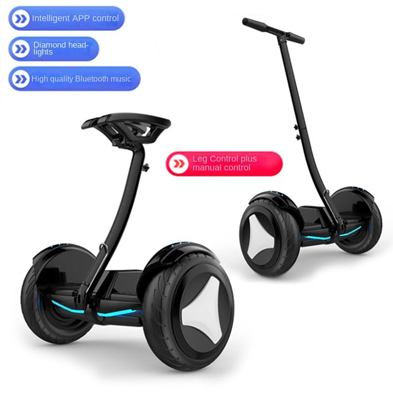 Children's Electric Leg Control, Telescopic, Electric Scooter Two-Wheel Intelligent Body Sense Two-Wheel Scooter