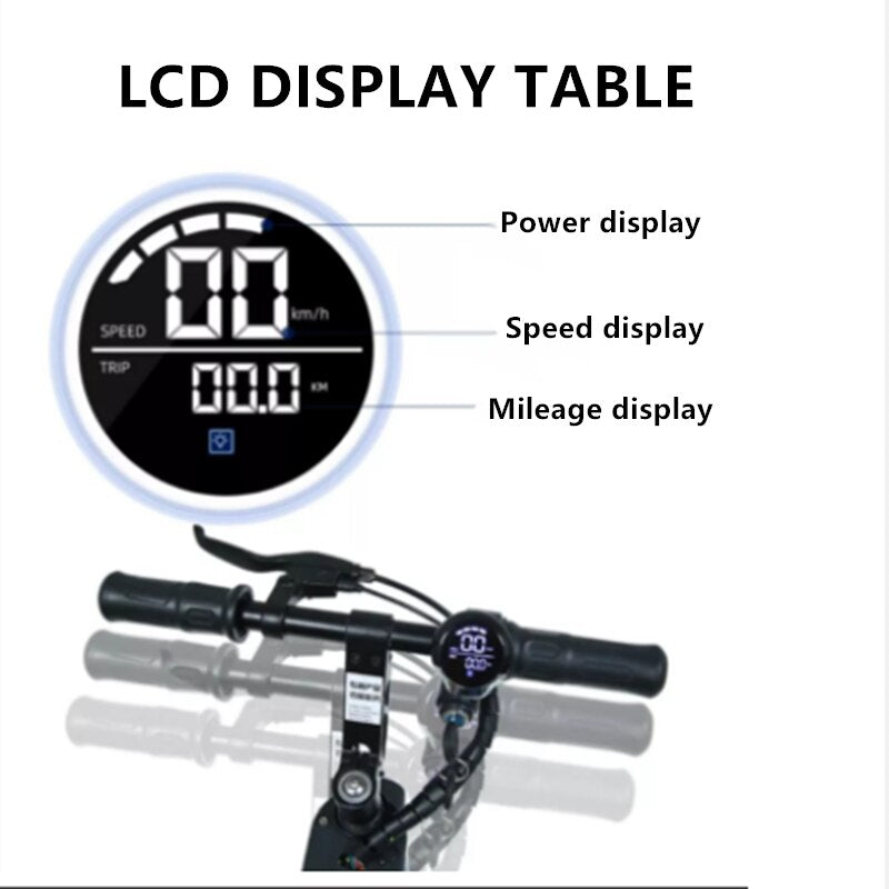 New mini folding lithium battery electric vehicle portable adult electric scooter 250W brushless motor 36V/7.5AH riding tool