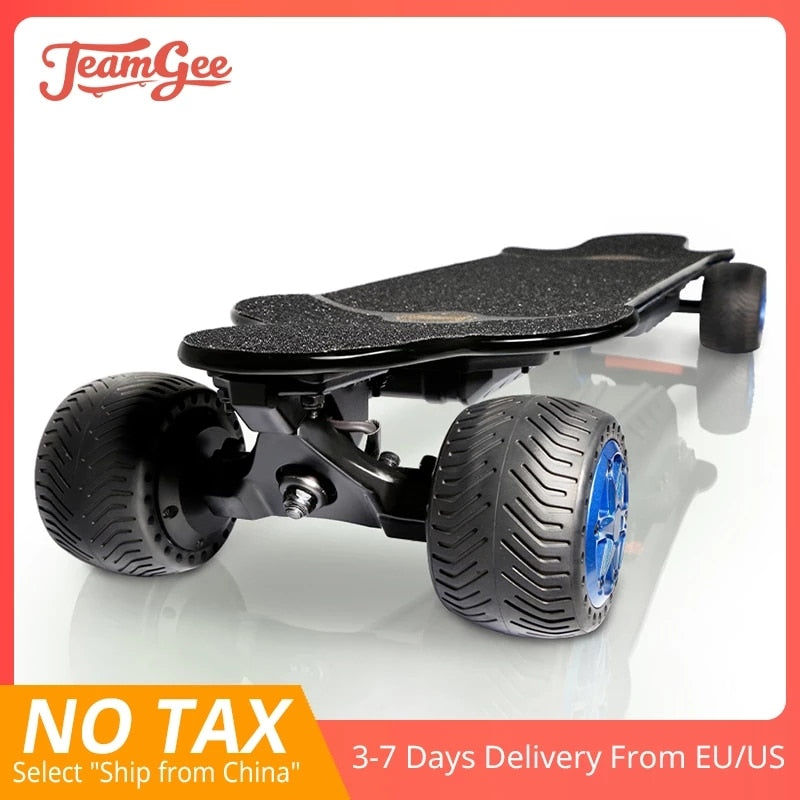 TeamGee H20T Electric Skateboard Off Road Skate Board Adult Longboard Hoverboard Electirc Motor Skateboard Overboard eSkateboard