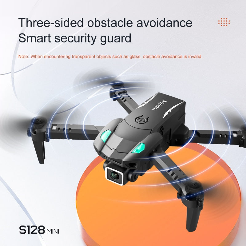 Mini Drone 4K HD Camera, Three-sided Obstacle Avoidance, Air Pressure Fixed Height.