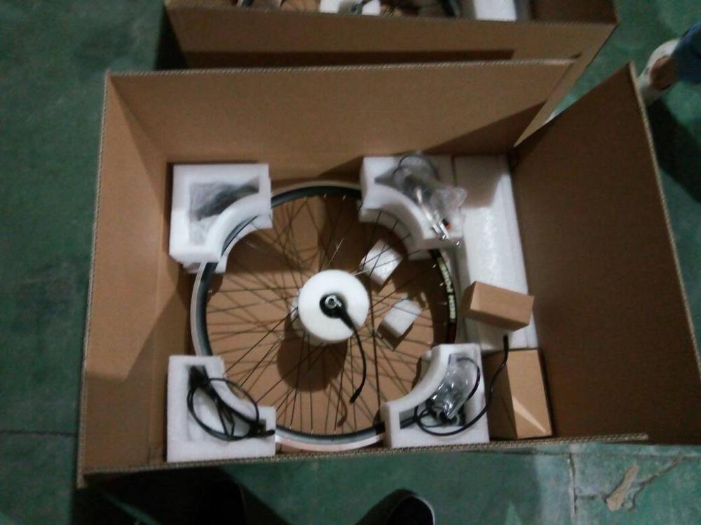 20-, 26-, & 28-inch e-Bike hub motor kit. Electric bicycle conversion kit. Included battery 1000w 48v.