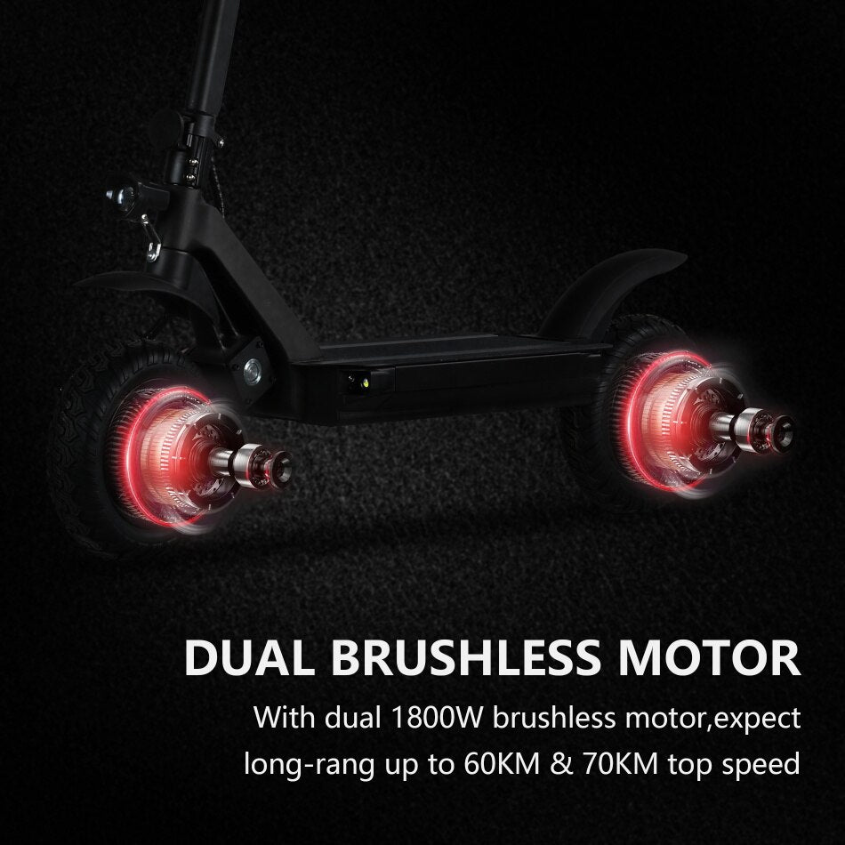 X-Tron X09 60V 3600W Electric Scooter Dual Max 60km/h Disc Brake, Folding adult Scooter