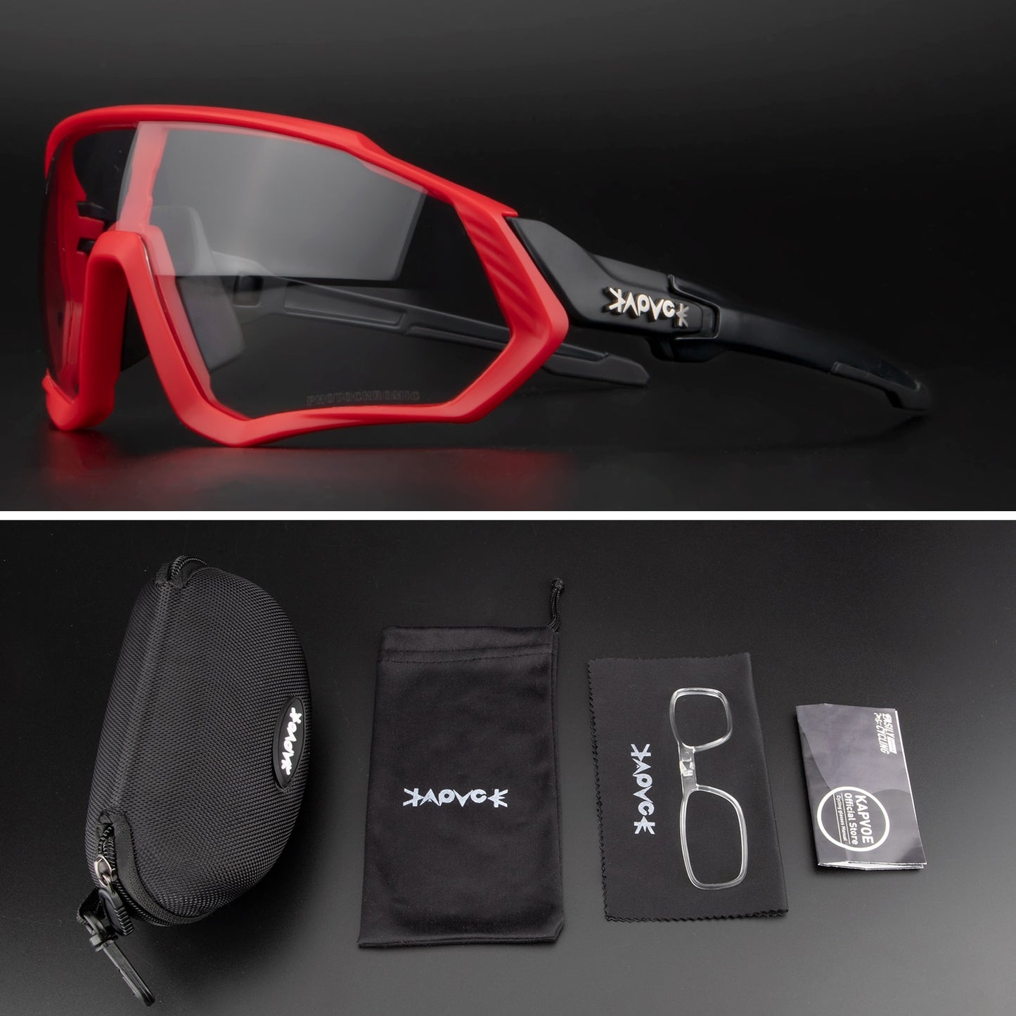 Gafas Ciclismo sport sunglasses. Photochromic cycling glasses.