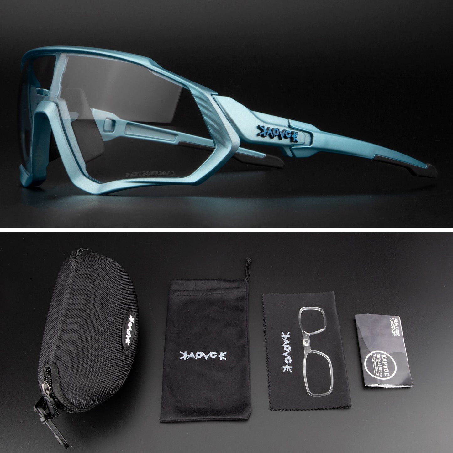 Gafas Ciclismo sport sunglasses. Photochromic cycling glasses.