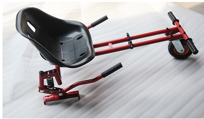 Universal Hoverboard Attachment - Converts Hoverboard to Sit Down Electric Go Kart with Rear Suspension for Off Road Riding