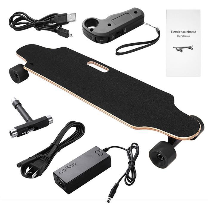 35inch 350W 20km/h New 4 Wheel Adults Electric Skateboard Longboard Wireless Remote Control overboard Longboard Kick Scooters