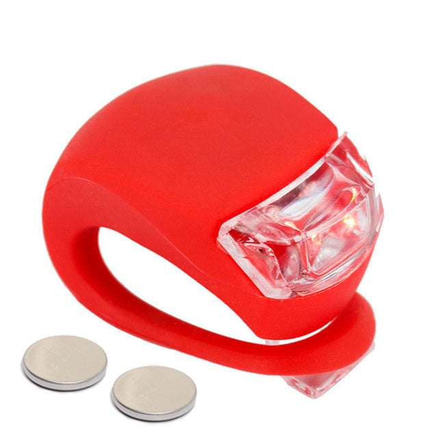 Rechargeable USB LED Bicycle Tail Light  Bike Safety  Front and Rear Flashing Lights.