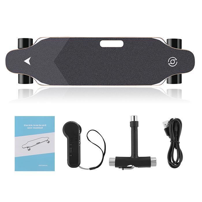 35inch 350W 20km/h New 4 Wheel Adults Electric Skateboard Longboard Wireless Remote Control overboard Longboard Kick Scooters