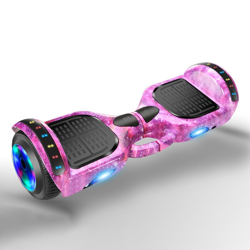 7 Inch Kids LED Light Bluetooth Music Two Wheel Self-balancing Hoverboards Car Smart Balance Electric Scooter