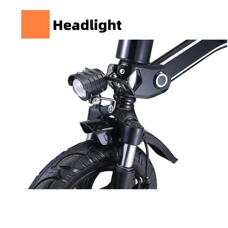 motorcycles mini folding foldable full suspension electric city road e-bike