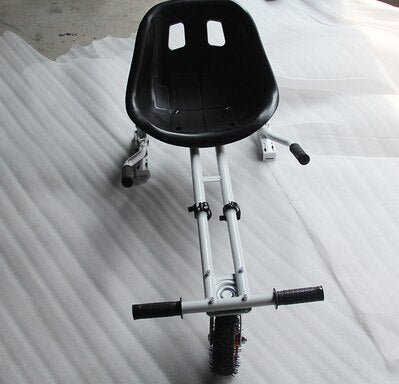 Universal Hoverboard Attachment - Converts Hoverboard to Sit Down Electric Go Kart with Rear Suspension for Off Road Riding