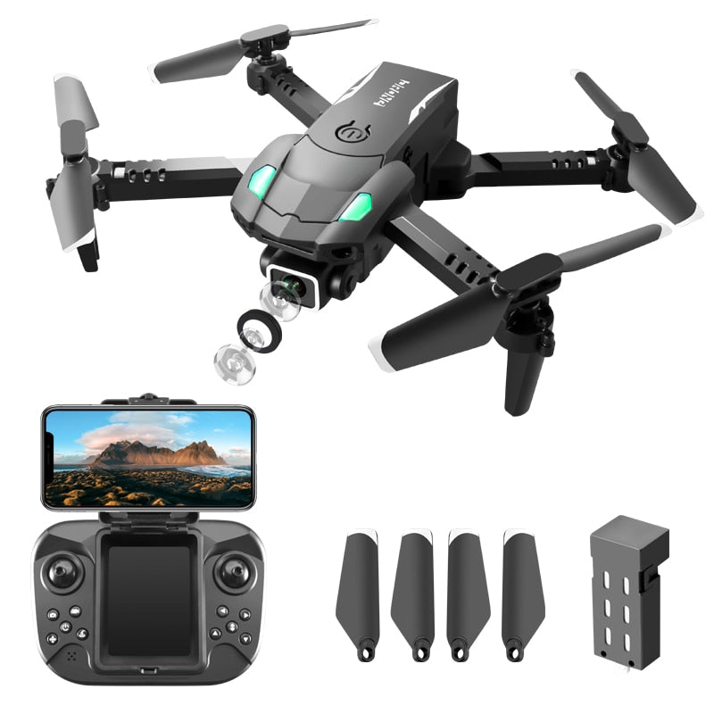 Mini Drone 4K HD Camera, Three-sided Obstacle Avoidance, Air Pressure Fixed Height.