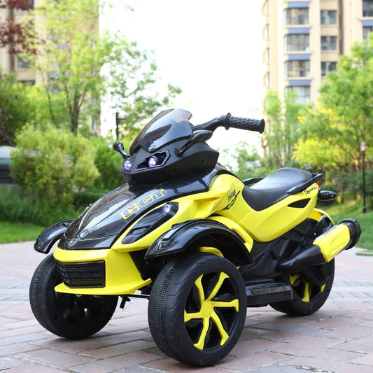 Children's Electric Motorcycle, Tricycle, Electric Car. Baby Dual Drive Motorbike for Kids.