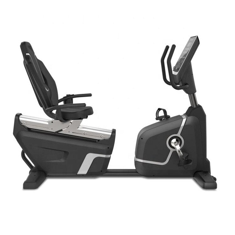 Touch screen multiple display recumbent exercise bikes machine for bodybuilding weightloss