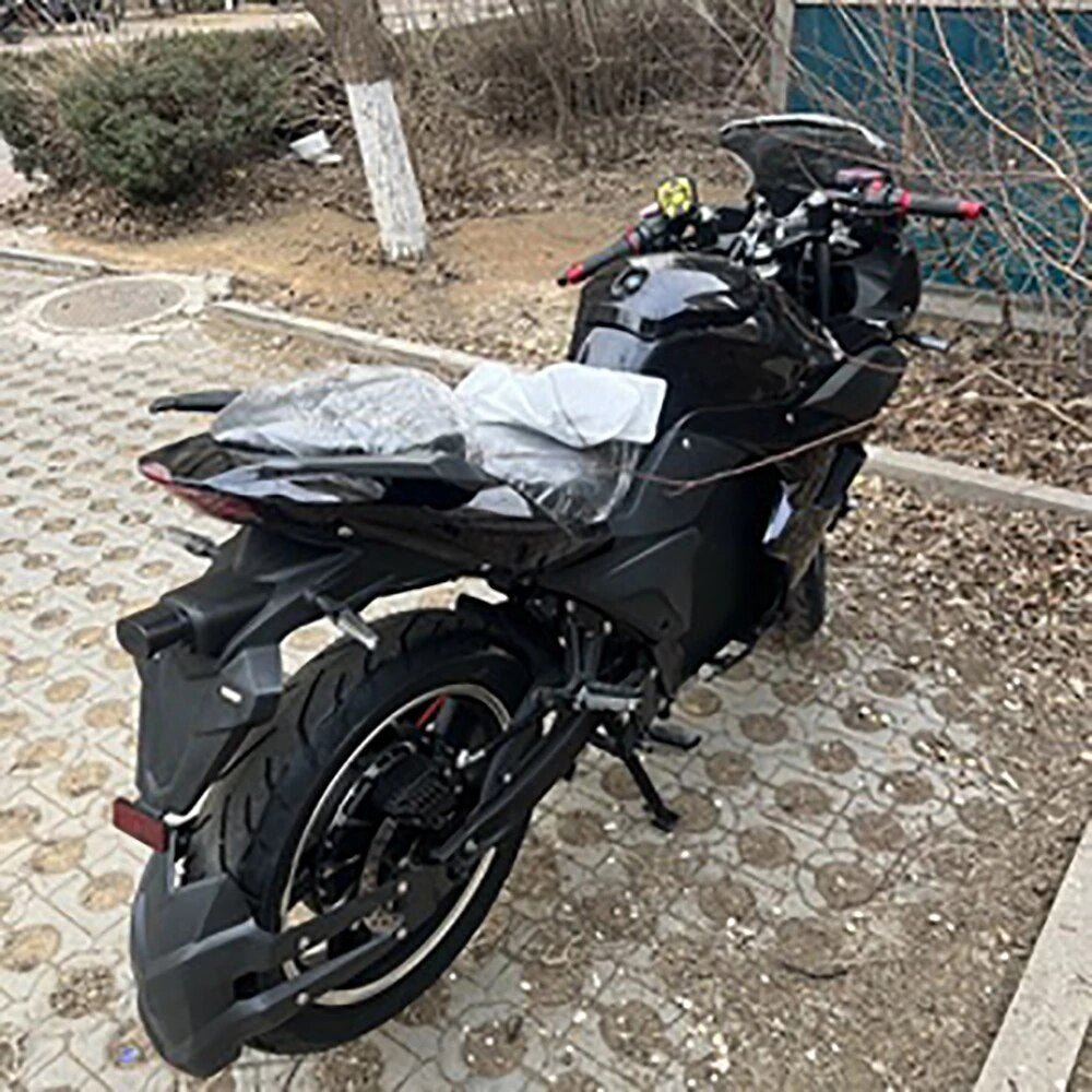 3000W 72V 32Ah Electric Motorcycle with Lithium Battery Range 75KM