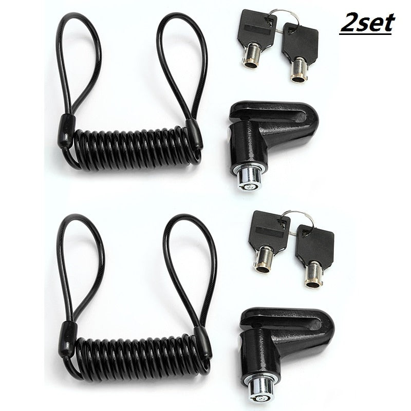 Scooter lock Anti-Theft Disc Brakes Lock with Steel Wire for Xiaomi M365 Electric Scooter.