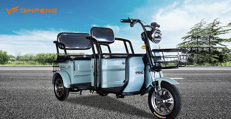 JINPENG The largest New Energy Vehicle Supplier 3 Wheels Electric Tricycle for Adult