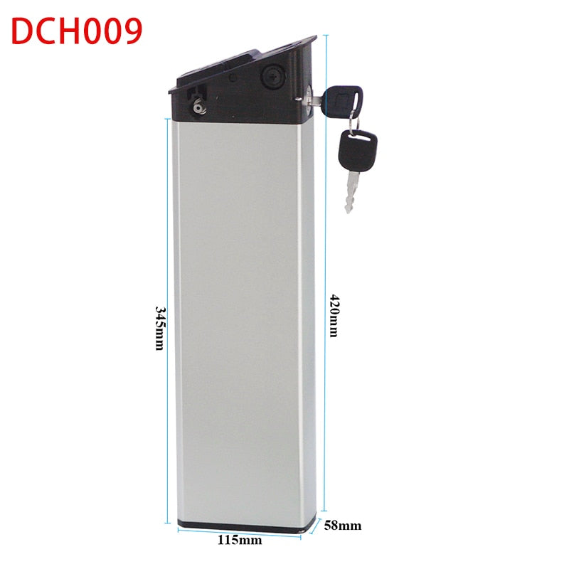 Folding Ebike Battery Pack 48V 52V 13Ah 17.5Ah For Mate X Electric Bicycle 500W 750W 1000W Replacement Lithium Batteries DCH-009