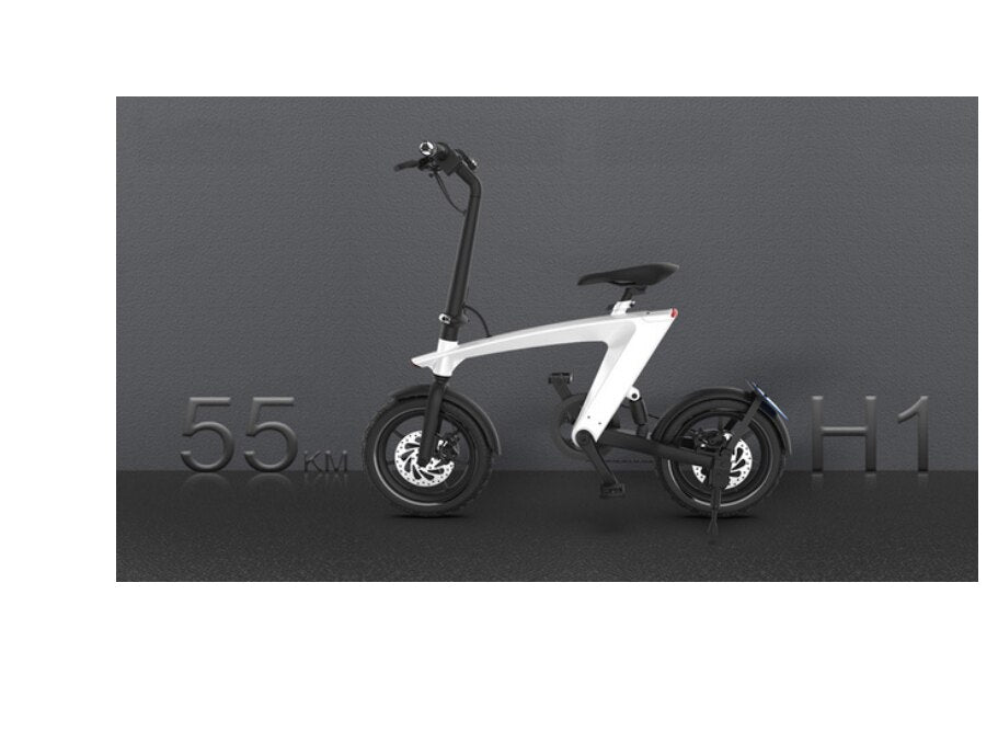 Newest Version HX H1 Mini E-Bike 36V 250W Riding/ Electric Bike with Rear Spring shock Absorber