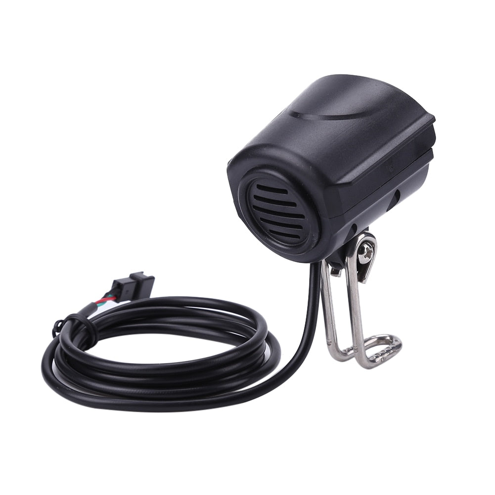 E-Bike Headlight  LED Front Lamp Waterproof Horn Set.