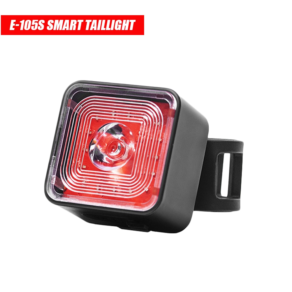 Lumen Bike Lights Smart Brake Sensing Rear Lamp, USB Charge, Waterproof Headlight, and Tail Light Sets