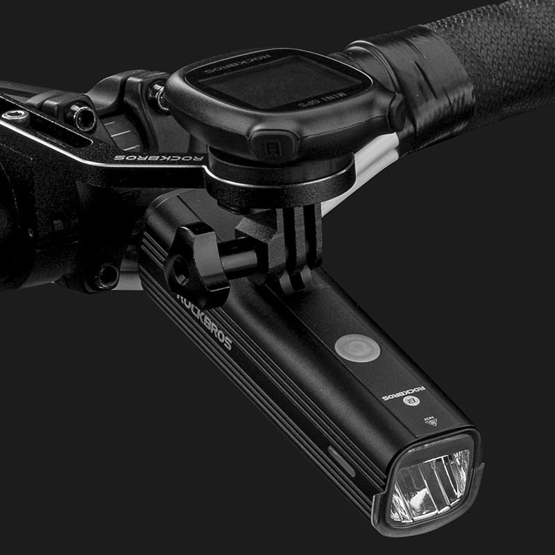 ROCKBROS Bike Front Light Rainproof USB Rechargeable Bicycle Light 1000LM Cycling Headlight LED