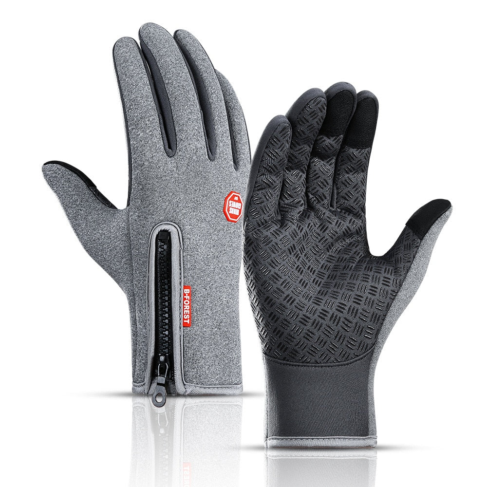 Winter Cycling Gloves Touchscreen Full Finger Glove Waterproof Outdoor Bike, Skiing, and Motorcycle Riding
