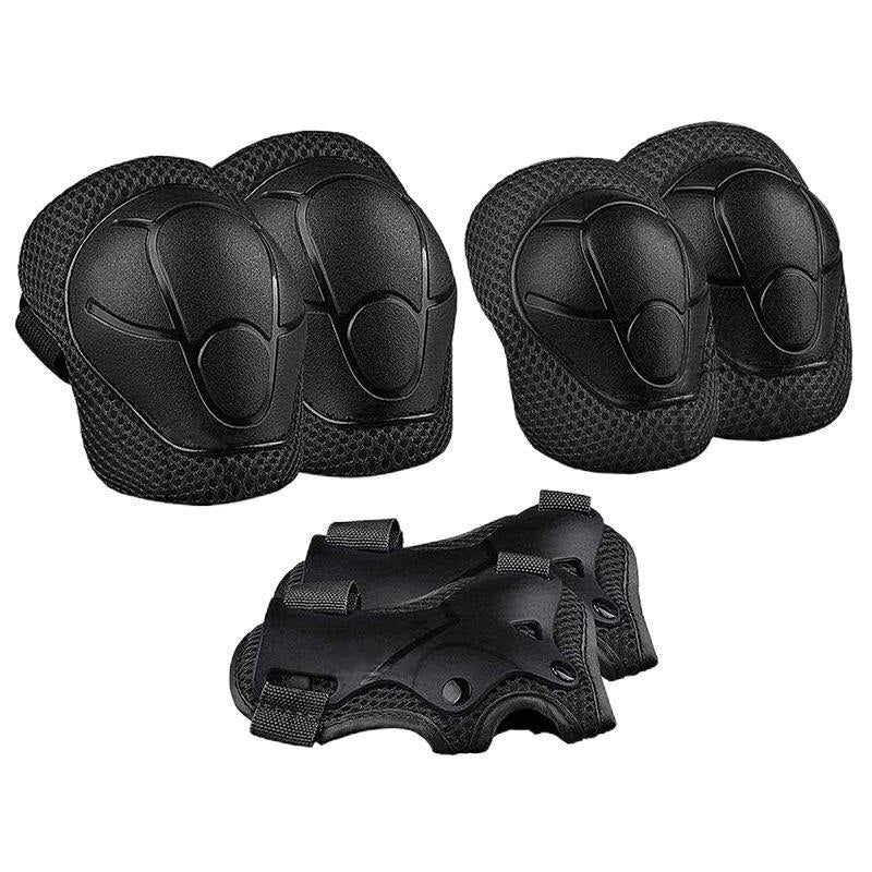 6pc Protective Gears Set for Kids. Knee Pad, Elbow Pads, and Wrist Guards.
