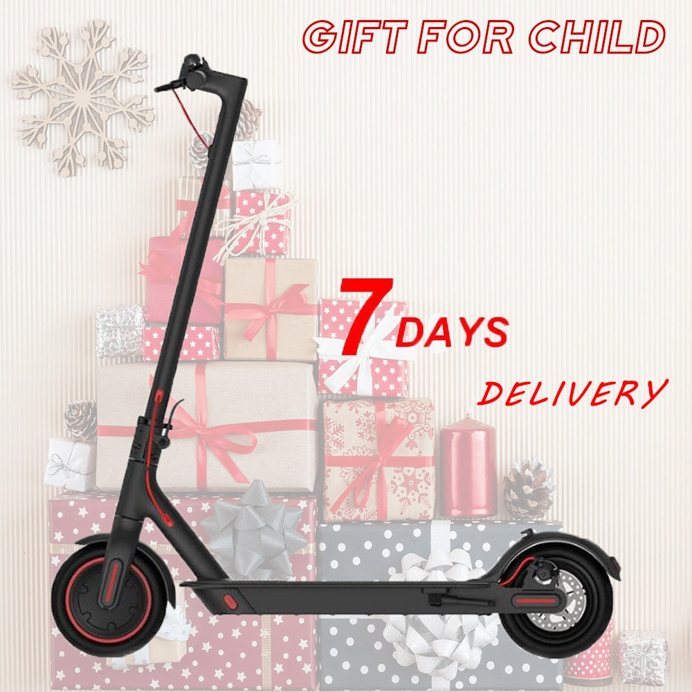 Gift For Kids ! Electric Scooter 25 KM/H 350W Power Tire Kick Scooter For Adults/Kids Delivery Within 7 Days Free Shipping