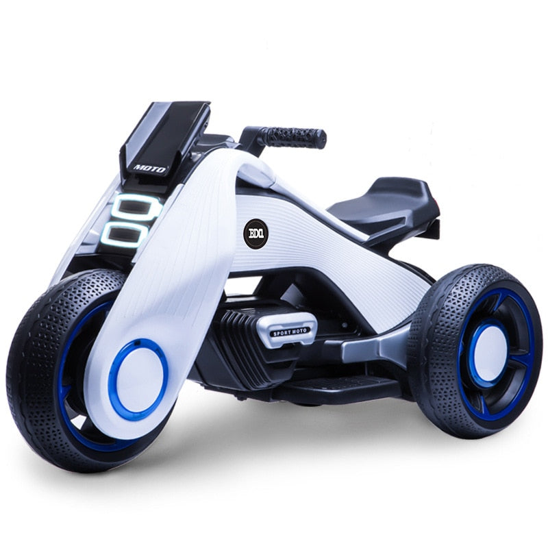 Hurricane Children's Electric Bike, Three-Wheel Electric Motorcycle. (3-8 Years Old)
