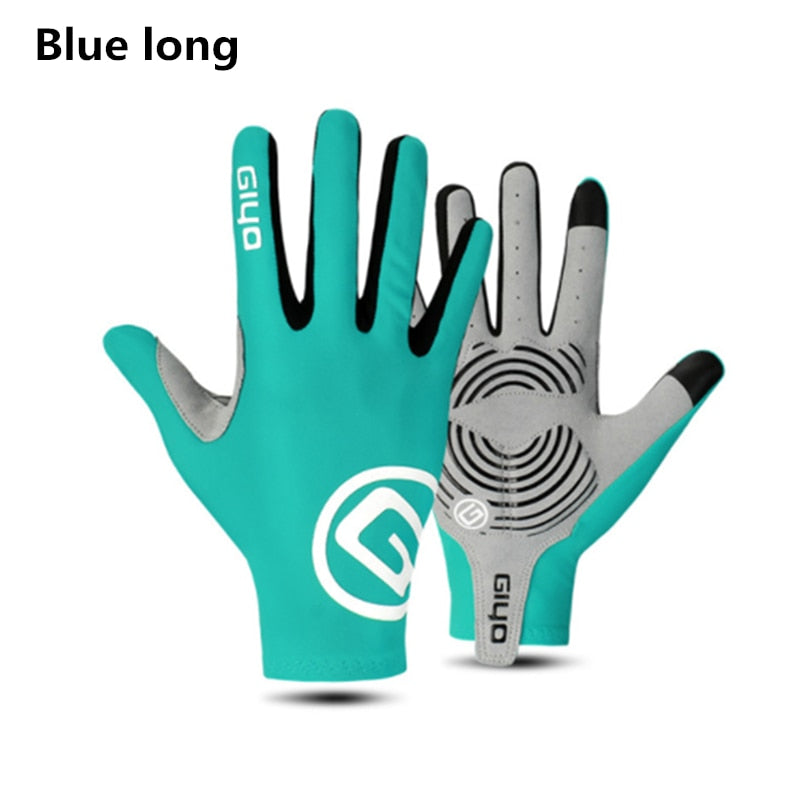 GIYO Touch Screen  Full Fingers and Half Fingers Gel Sports Cycling Gloves. Unisex Bicycle Gloves