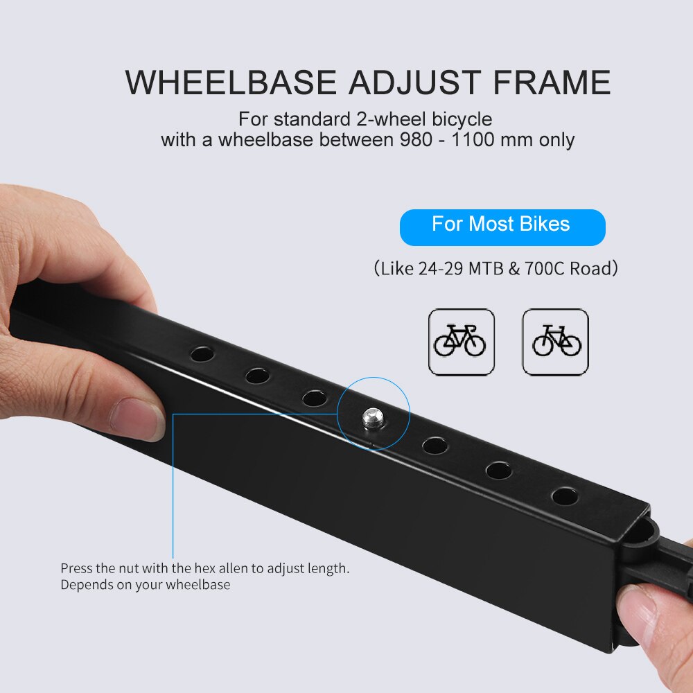 Indoor Bicycle Roller Home Trainer Mountain Road Bike Roller Stationary Bike Stand Exercise For 24-29&quot; 700C Cycling Trainer