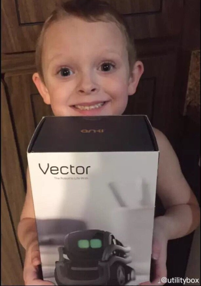 Vector Robot  Toys For Kids, Artificial Intelligence Smart Voice Early Education.
