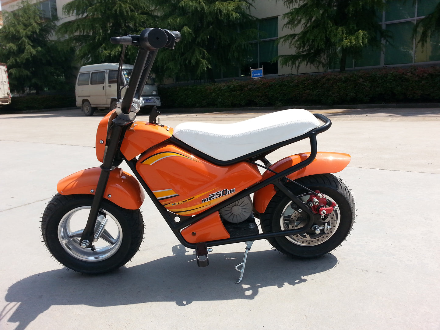 Mini Electric children's motorcycle. Super cool children's motorcycle.