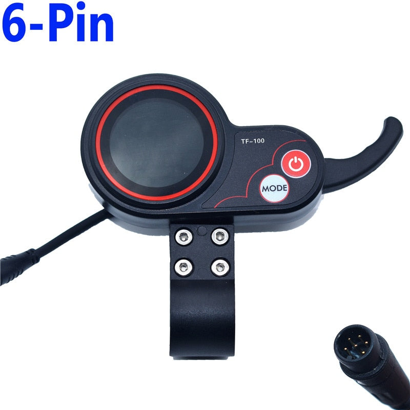 Kick Scooter Instrument TF-100 Display Scooter Skateboard Dashboard Outdoor Portable for Kugoo M4 Electric Scooter Parts 5/6 pin
