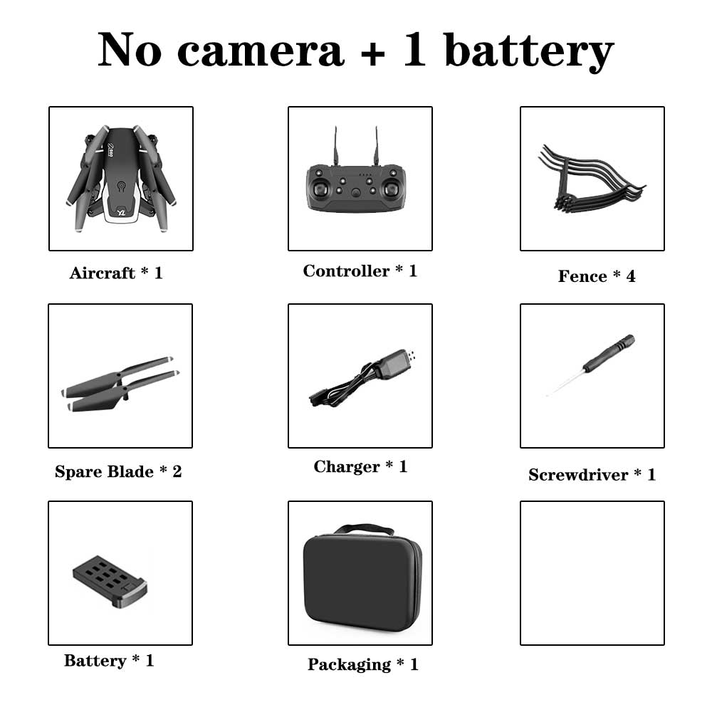 NEW RC Drone 4k HD Wide Angle Camera 1080P WiFi, Dual Camera, Quad-copter.