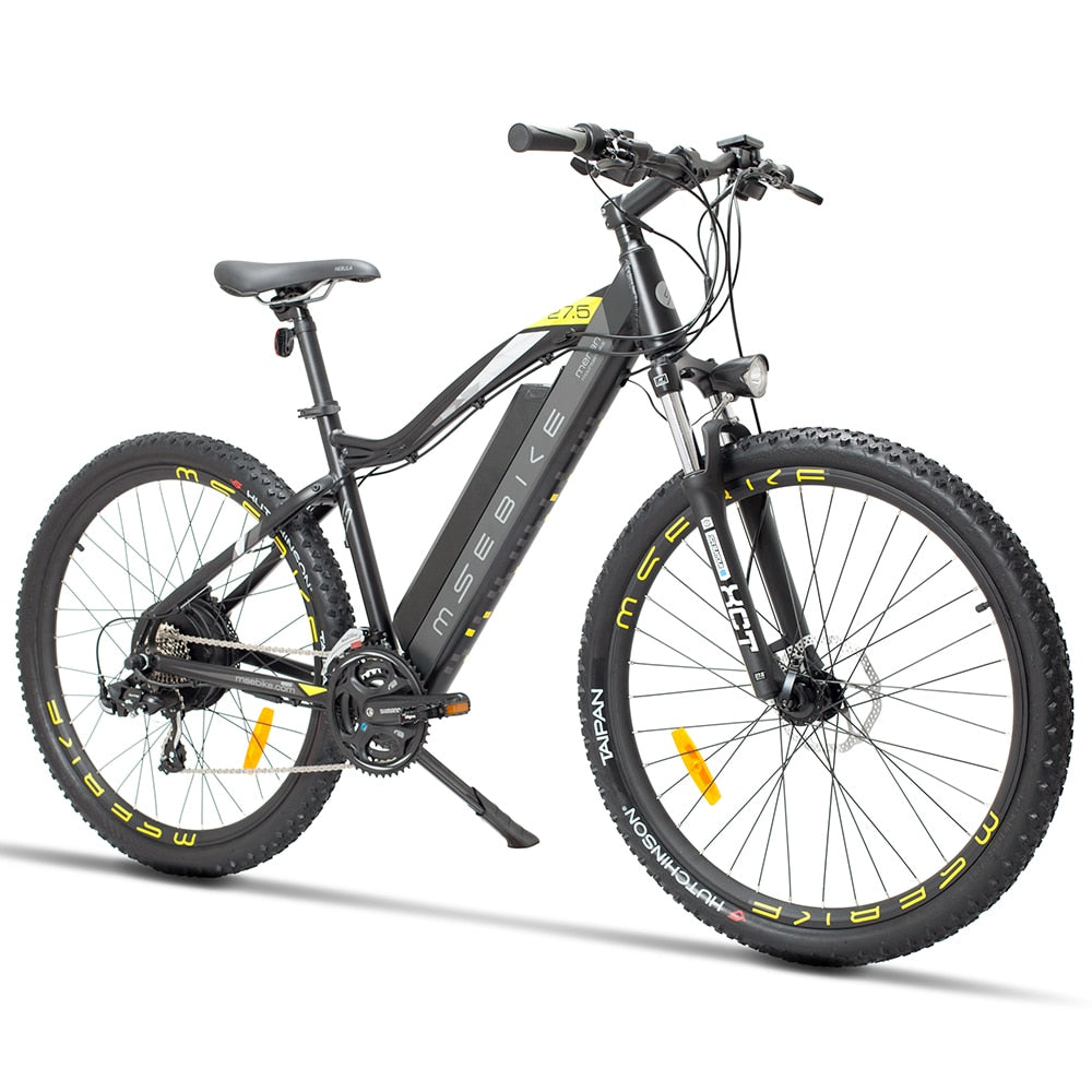 27.5 inch electric mountain bike. Stealth Lithium battery.