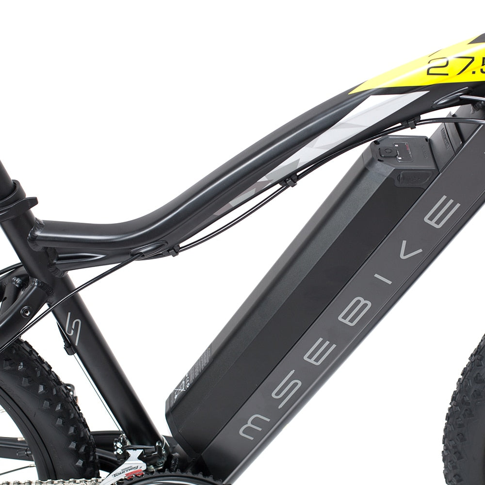 27.5 inch electric mountain bike. Stealth Lithium battery.