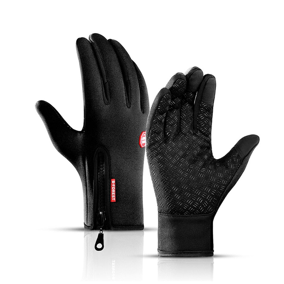Winter Cycling Gloves Touchscreen Full Finger Glove Waterproof Outdoor Bike, Skiing, and Motorcycle Riding