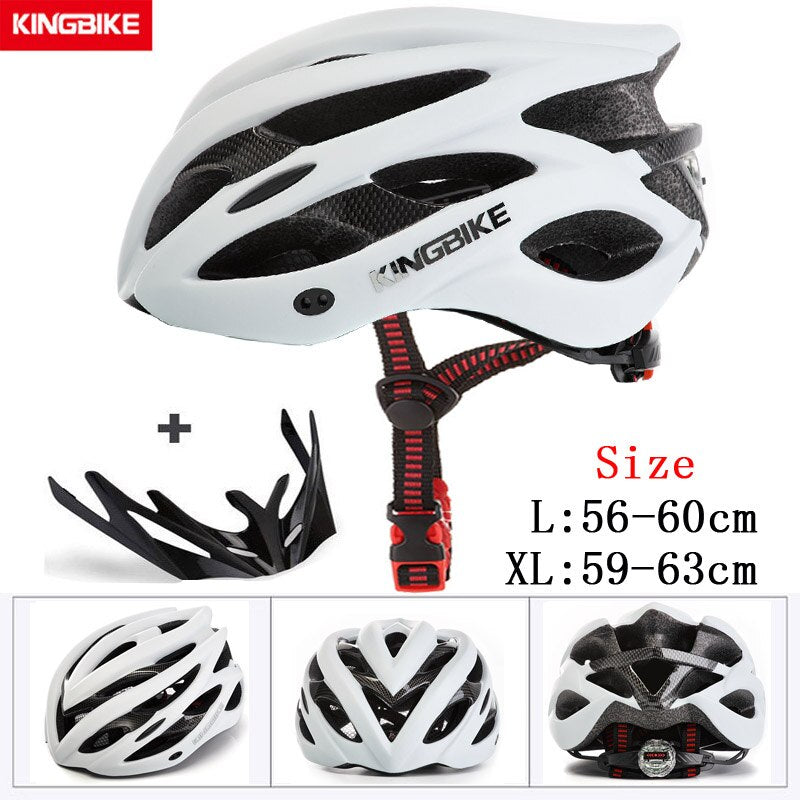 KINGBIKE  Bicycle Helmet. Unisex MTB Helmets Ultralight Integrally-molded EPS+PC.