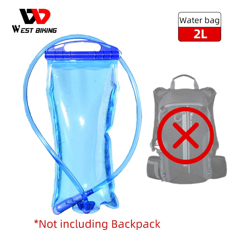 WEST BIKING Bicycle Water Bag 10L. Portable Waterproof Hydration Backpack.