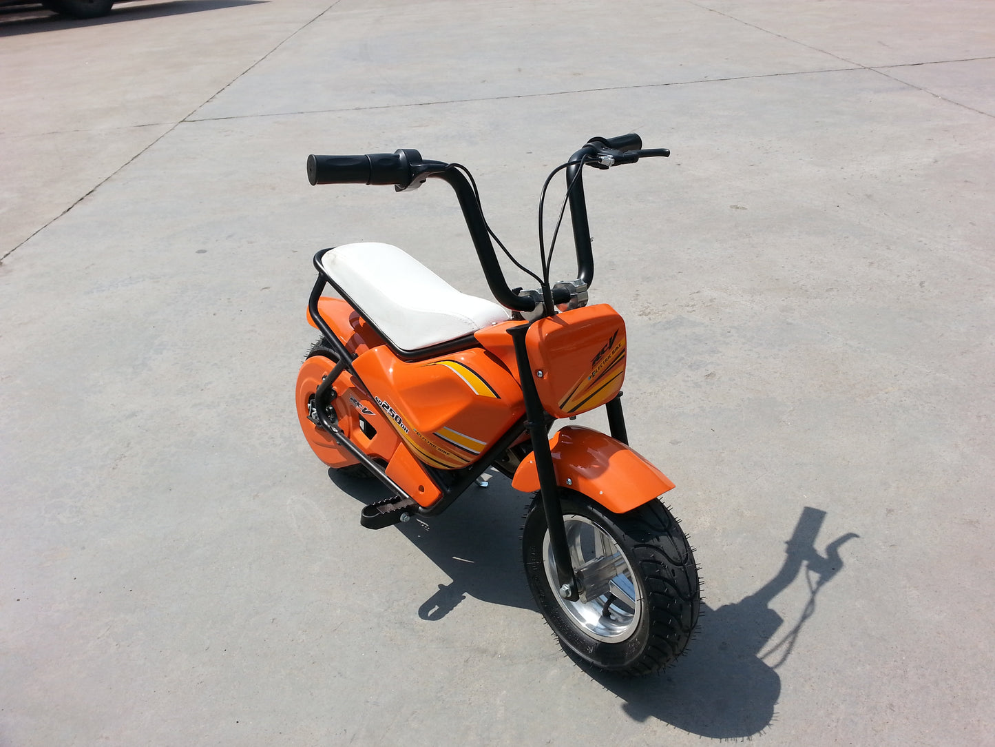 Mini Electric children's motorcycle. Super cool children's motorcycle.
