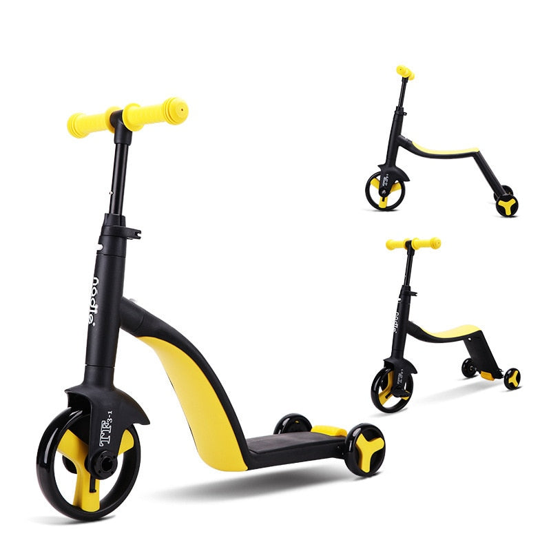 Nadle Children Tricycle Scooter. 3 In 1 Balance Bike.