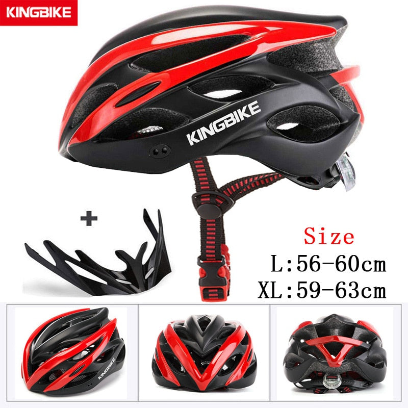 KINGBIKE  Bicycle Helmet. Unisex MTB Helmets Ultralight Integrally-molded EPS+PC.